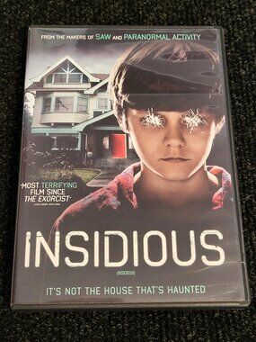 INSIDIOUS DVD Patrick Wilson Rose Byrne Lin Shaye Barbara Hershey 2011